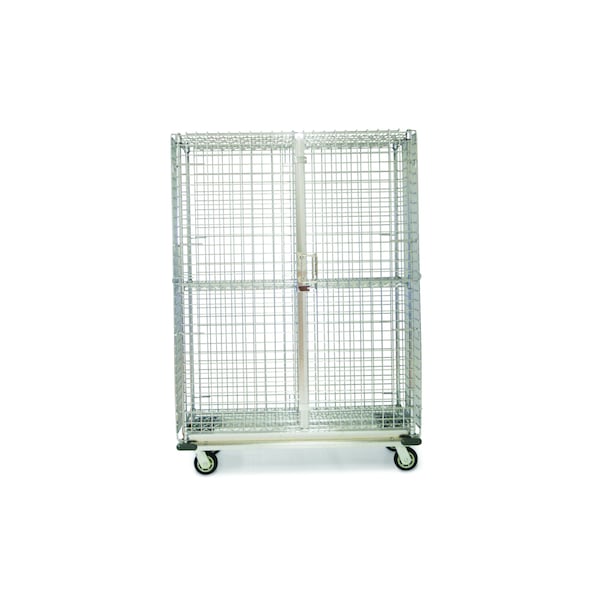 Security Cage, DollyBase, 3 Shelf, 24x36x70